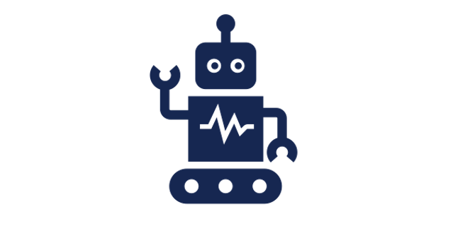 icon depicting a robot