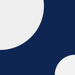 square icon with an orange circle in the center of a blue background